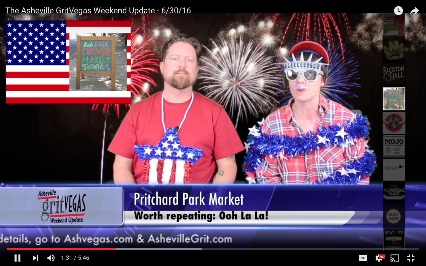 The Asheville GritVegas Weekend Update July 4th Edition ASHEVILLE GRIT